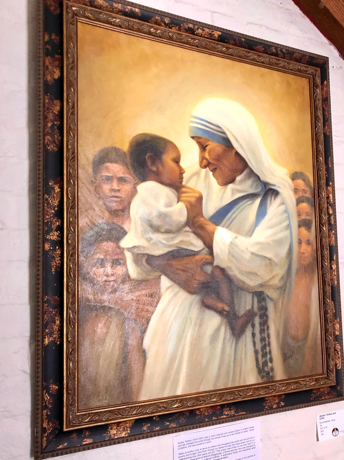 Interfaith Center Opens Exhibit On Mother Teresa